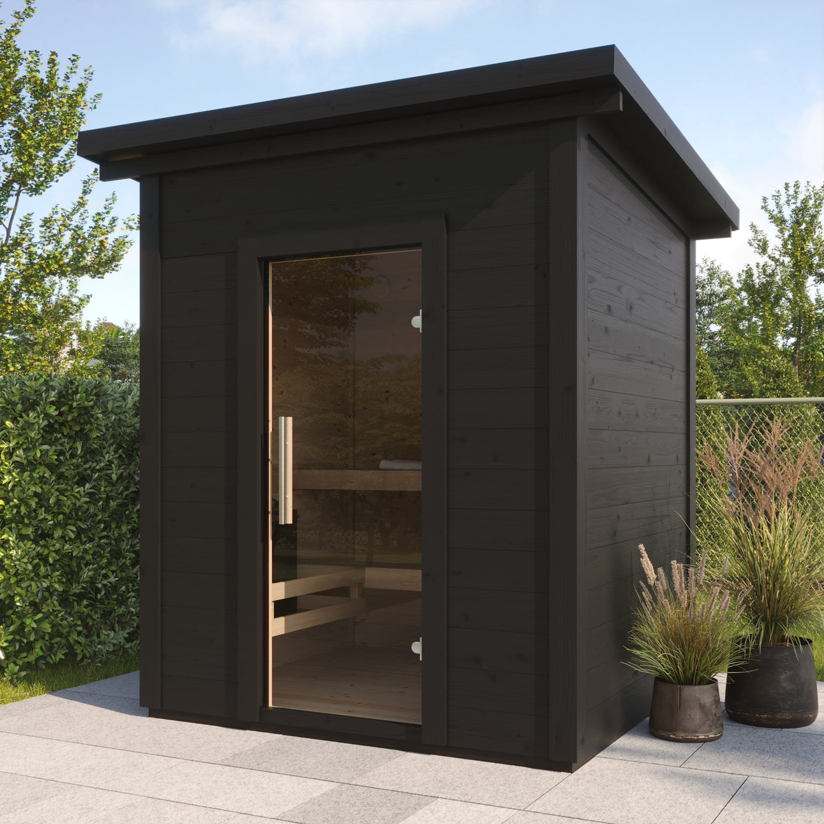 
SaunaLife Model G2 Garden-Series Outdoor Home Sauna DIY Kit