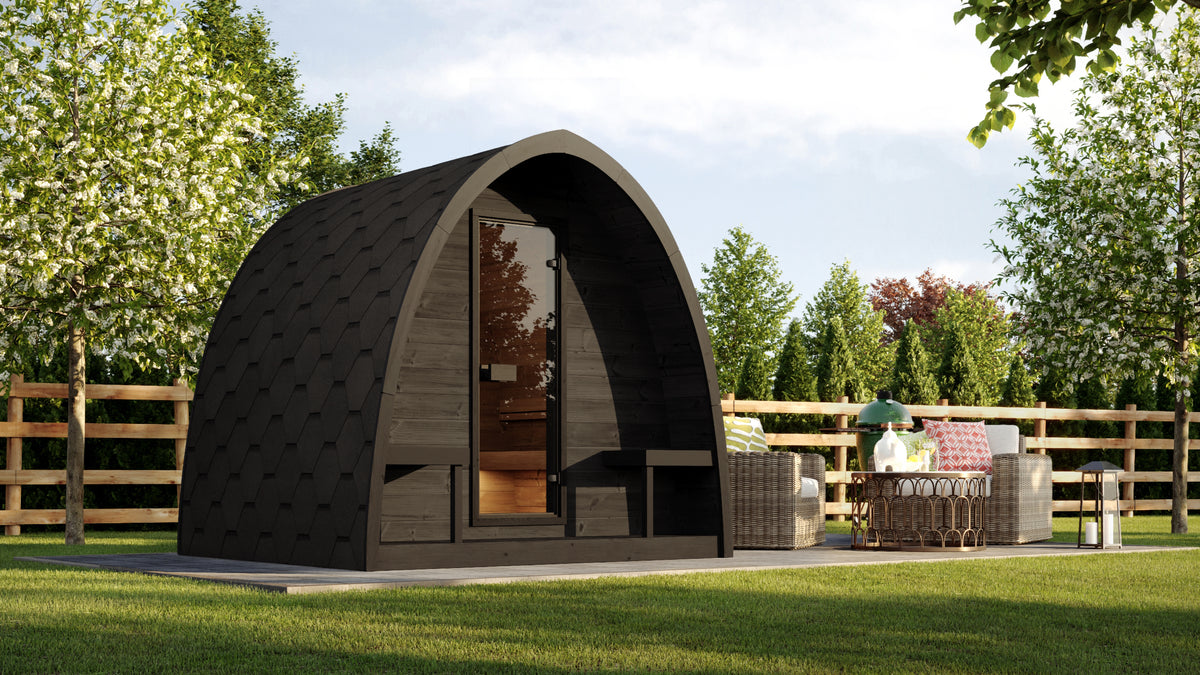 
SaunaLife Model G3 Outdoor Home Sauna Kit Garden Series