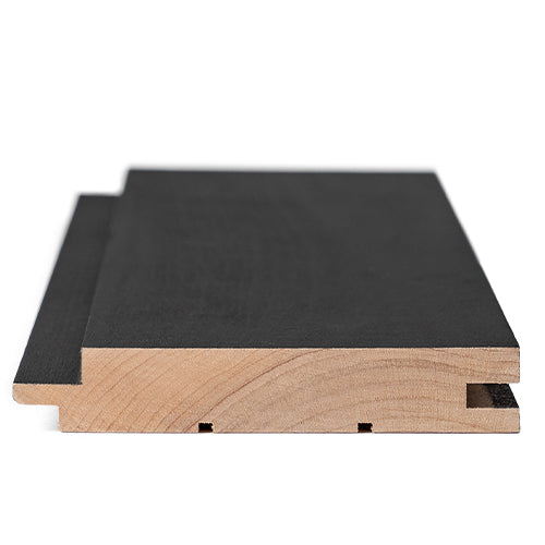
Aspen Midnight Black Sauna Wood T&G STS4 Wall Cladding 1x4" | WOOD671