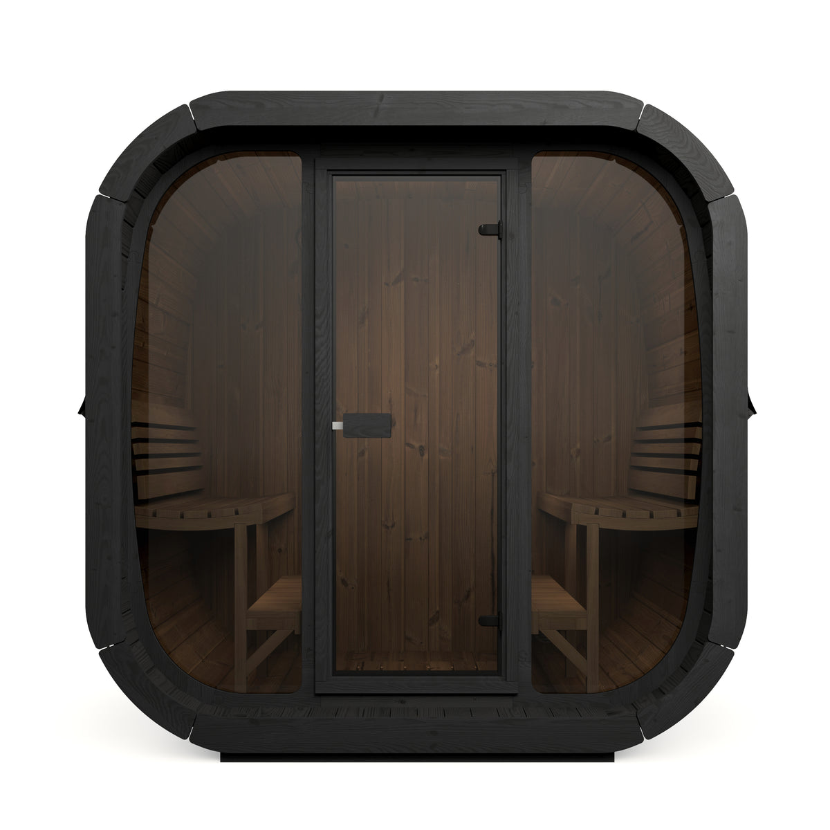 
SaunaLife CL7G 6-Person Cube-Series Outdoor Home Sauna Kit