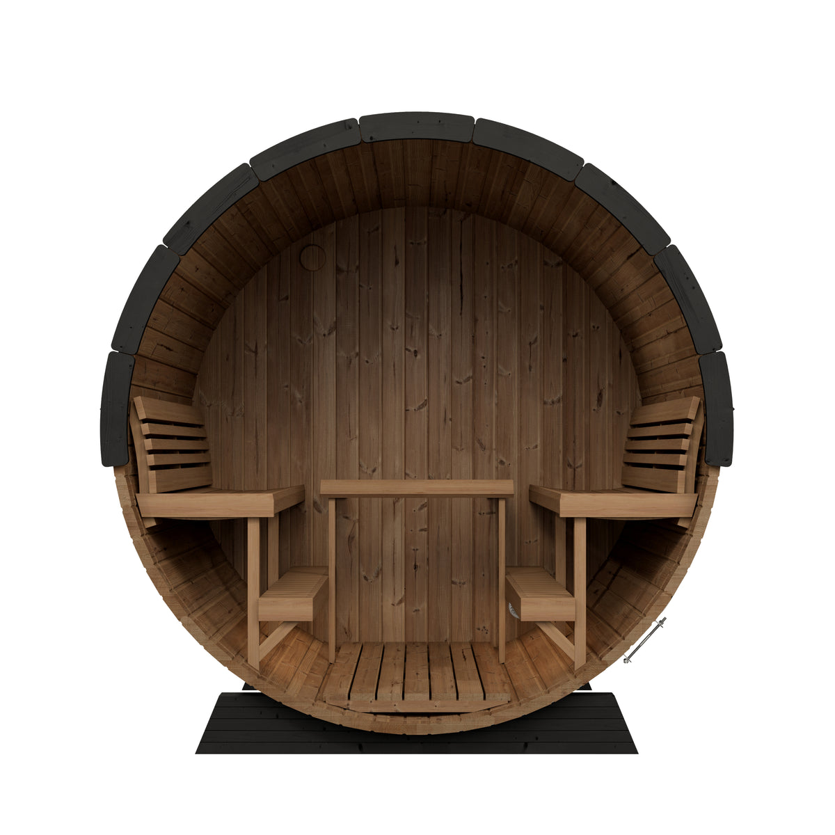 
SaunaLife Model EE8G 6-Person ERGO Series Sauna Barrel
