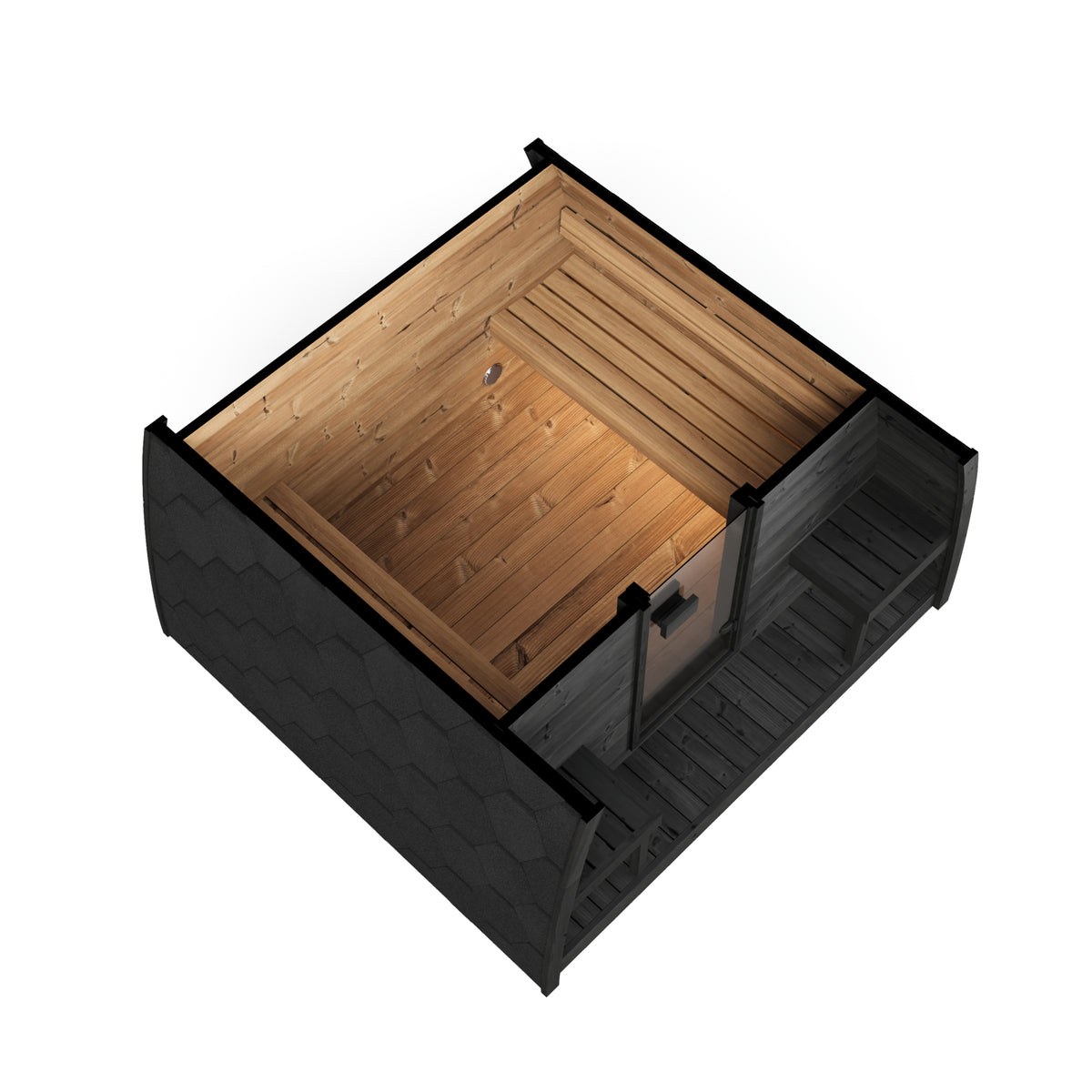 
SaunaLife Model G3 Outdoor Home Sauna Kit Garden Series