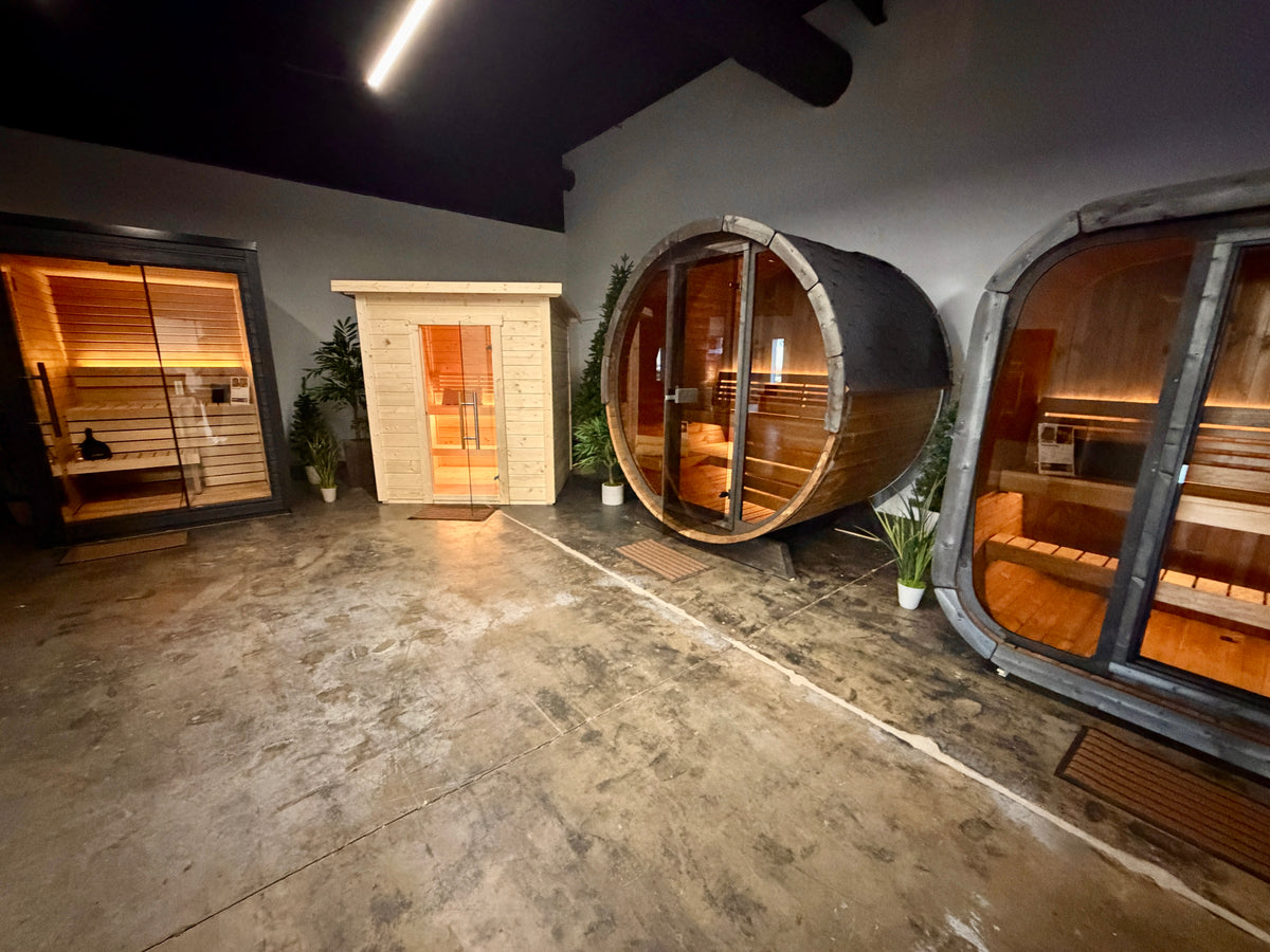 Sauna displays