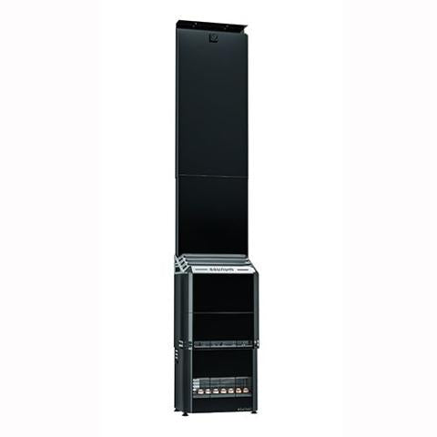Saunum Air 5 Sauna Heater with Climate Equalizer-Sauna Heater-Saunum-Nordic Black/Anthracite Grey (Stainless cage body)-Nordica Sauna