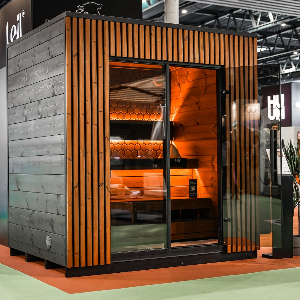 Leil Saunas Viva 210 3-Person Outdoor Sauna