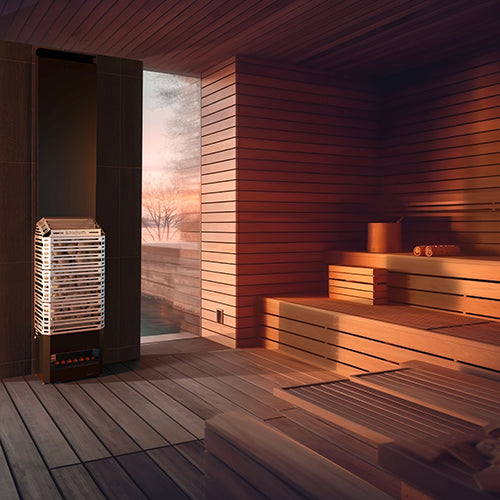 Saunum AIR 5 SSB WiFi Sauna Heater Package