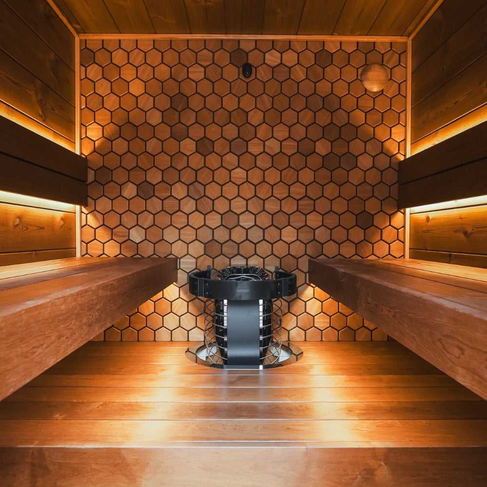 Leil Saunas Viva 180 4-Person Outdoor Sauna