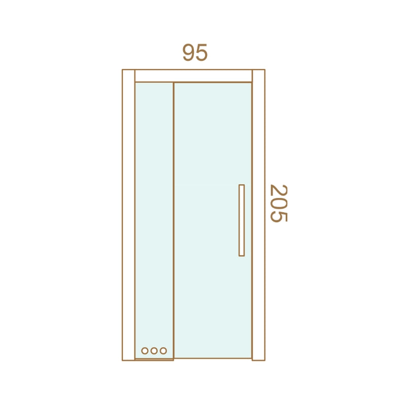 Auroom Cala Glass Mini Sauna (Aspen)