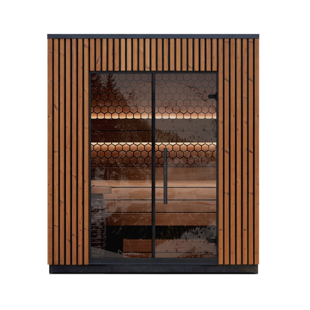 Leil Saunas Viva 210 3-Person Outdoor Sauna