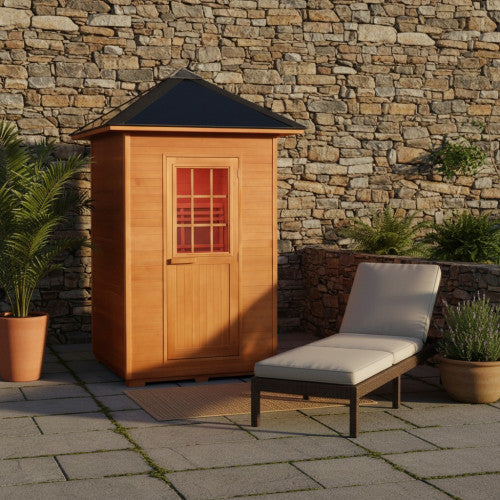 
Sunray Eagle 2-Person Outdoor Traditional Sauna