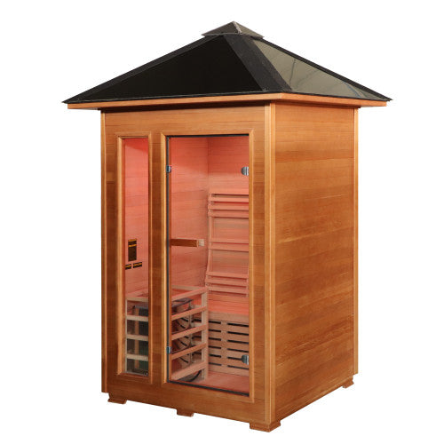 
Sunray Bristow 2-Person Outdoor Traditional Sauna with Window