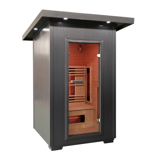 Sunray Logan 2-Person Outdoor Infrared Sauna