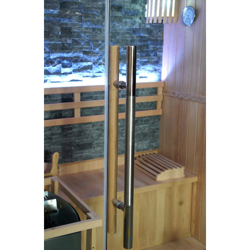 
Sunray Rockledge 2-Person Luxury Traditional Sauna with 4.5kW Heater