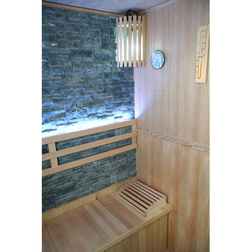 
Sunray Rockledge 2-Person Luxury Traditional Sauna with 4.5kW Heater