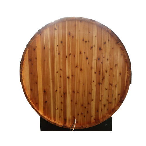 Sunray Aurora 2-4 Person Traditional Barrel Sauna with 6kW Harvia Heater-Sunray-Nordica Sauna
