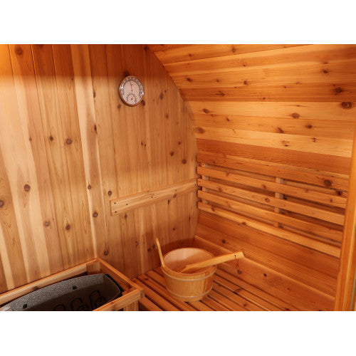 Sunray Galley 4-Person Traditional Sauna with 6kW Harvia Heater-Sauna-Sunray-Nordica Sauna