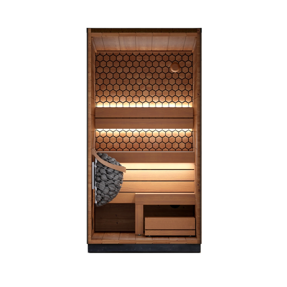 Leil Saunas Viva 120 1-Person Outdoor Sauna
