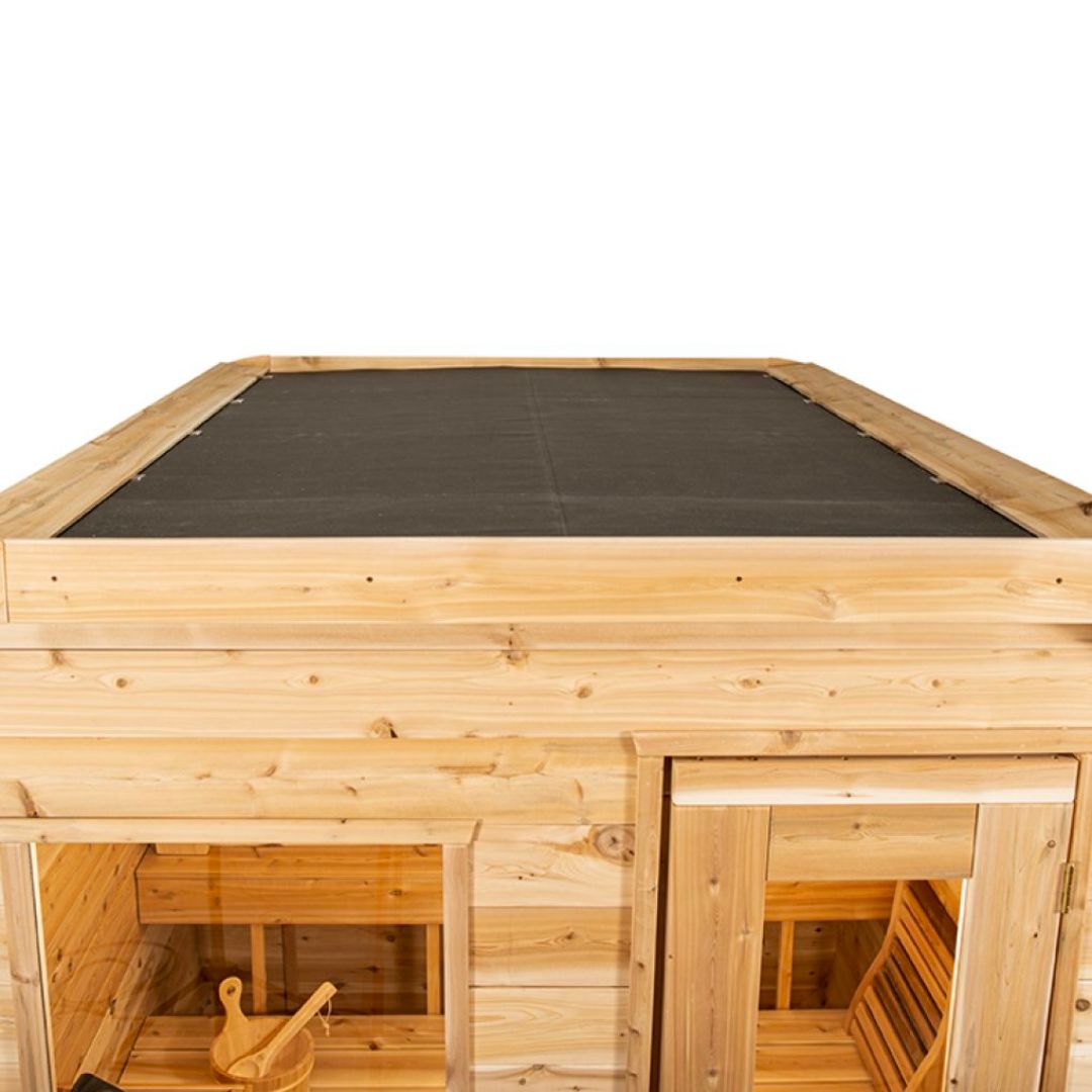 Dundalk CT Luna 4 Person Barrel Sauna-Sauna-Dundalk Leisurecraft-Nordica Sauna