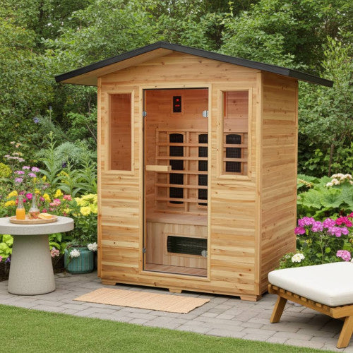 
Sunray Grandby 3-Person Outdoor Sauna
