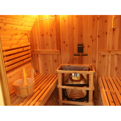 Sunray Oasis 2-4 Person Canopy Sauna with 6kW Harvia Heater-Sunray-Nordica Sauna