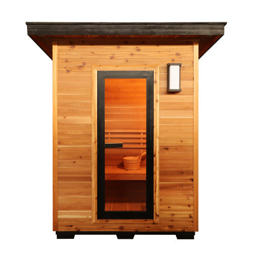 Sunray Seneca 3-Person Contemporary Outdoor Sauna