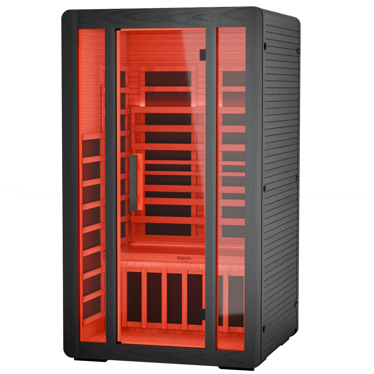 
Thermi Core 1-2 Person Near Zero EMF Infrared Sauna with Red Light Therapy