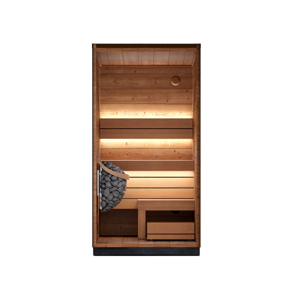 Leil Saunas Viva 120 1-Person Outdoor Sauna