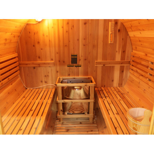 Sunray Galley 4-Person Traditional Sauna with 6kW Harvia Heater-Sauna-Sunray-Nordica Sauna
