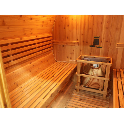 Sunray Galley 4-Person Traditional Sauna with 6kW Harvia Heater-Sauna-Sunray-Nordica Sauna
