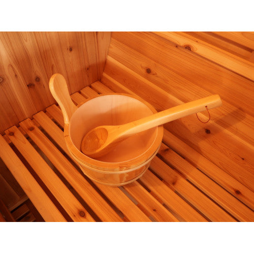 Sunray Galley 4-Person Traditional Sauna with 6kW Harvia Heater-Sauna-Sunray-Nordica Sauna