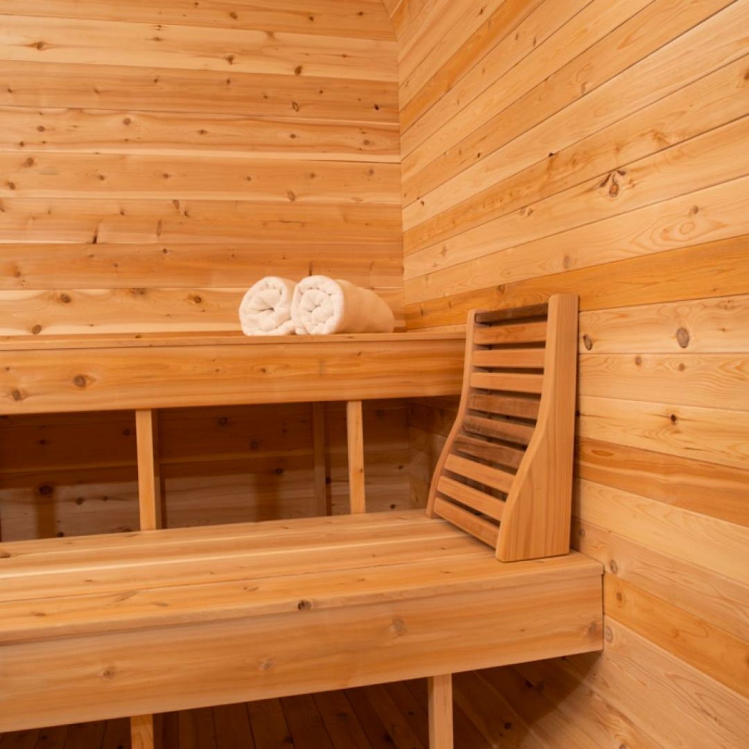 Dundalk CT Luna 4 Person Barrel Sauna-Sauna-Dundalk Leisurecraft-Nordica Sauna