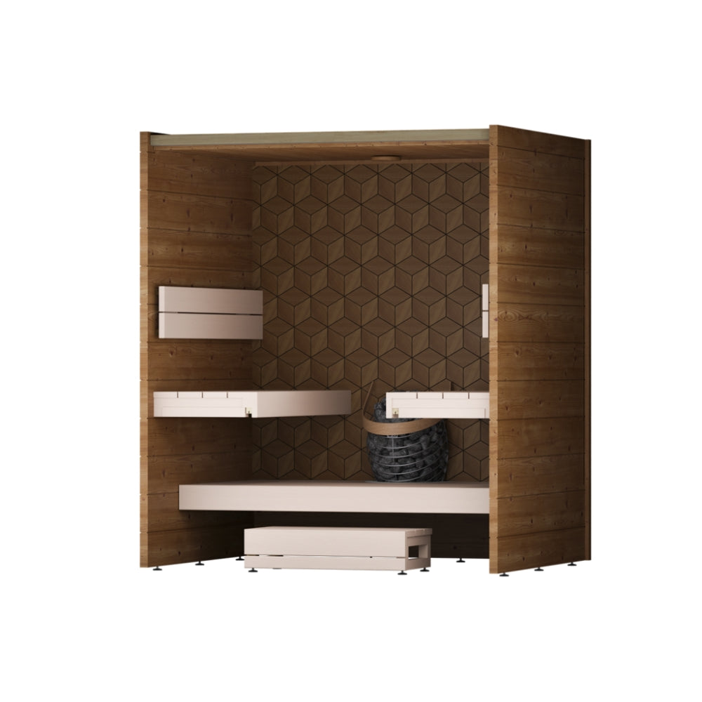 Leil Saunas Como 4-180 4-Person Indoor Sauna