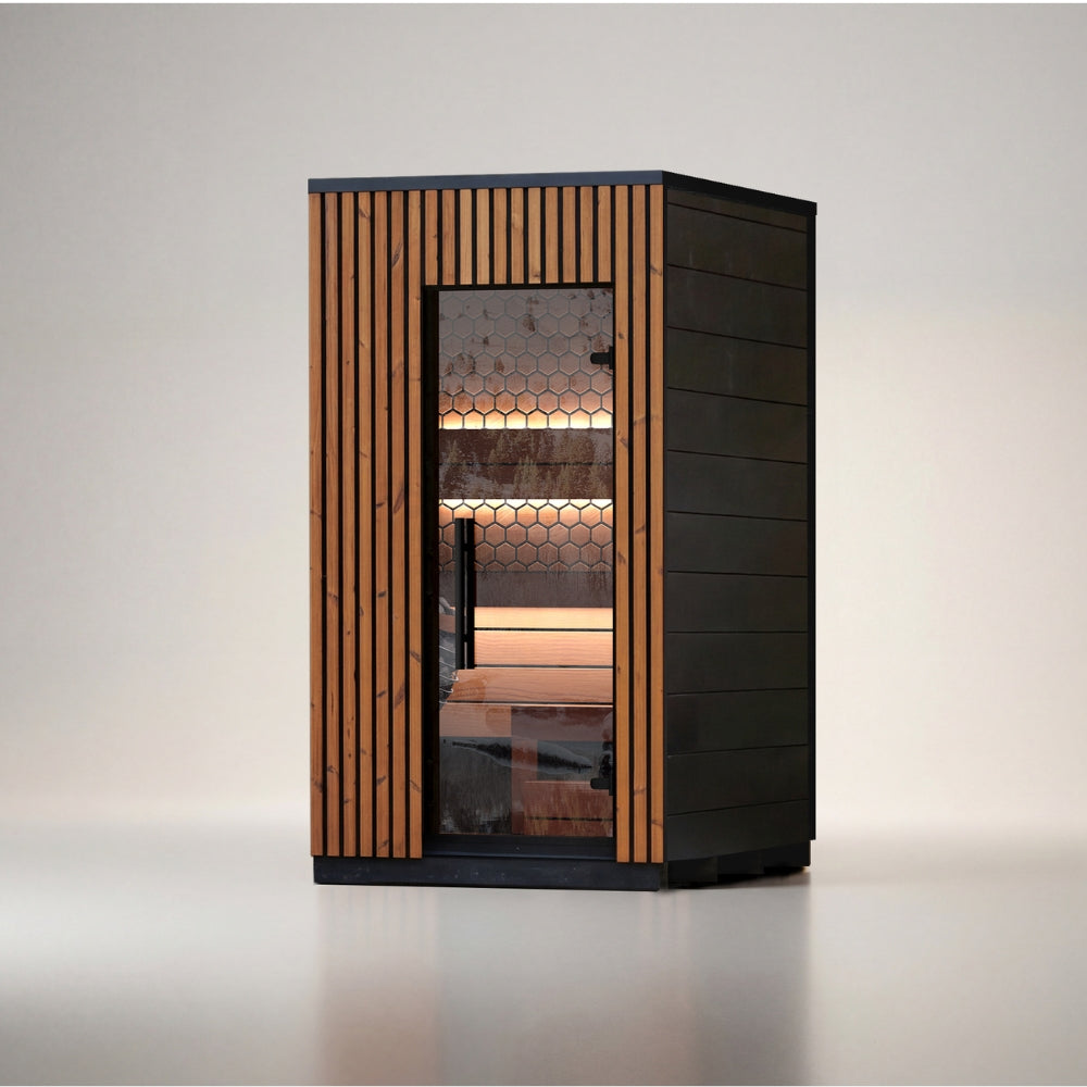 Leil Saunas Viva 120 1-Person Outdoor Sauna