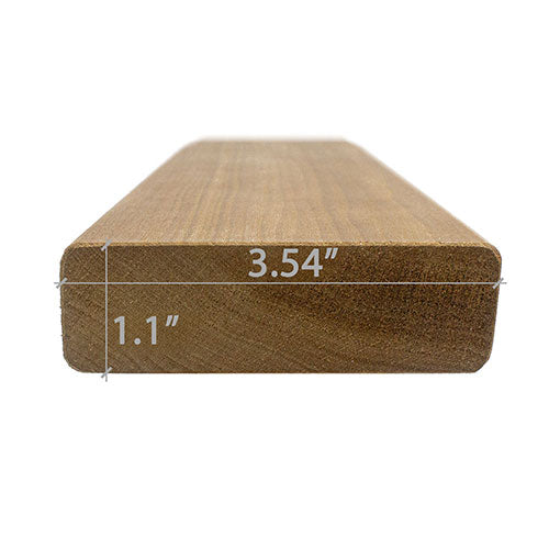 
Thermo-Aspen Sauna Wood S4SEE SHP Bench Material 2x4" | WOOD651
