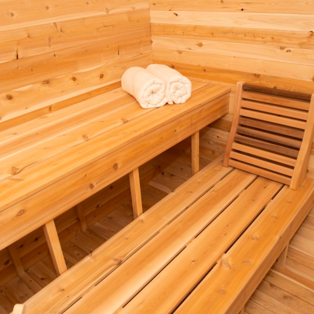 Dundalk CT Luna 4 Person Barrel Sauna-Sauna-Dundalk Leisurecraft-Nordica Sauna