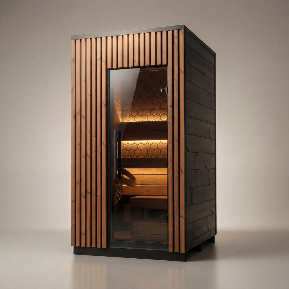 Leil Saunas Viva 120 1-Person Outdoor Sauna