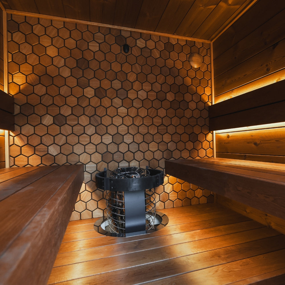Leil Saunas Viva 180 4-Person Outdoor Sauna