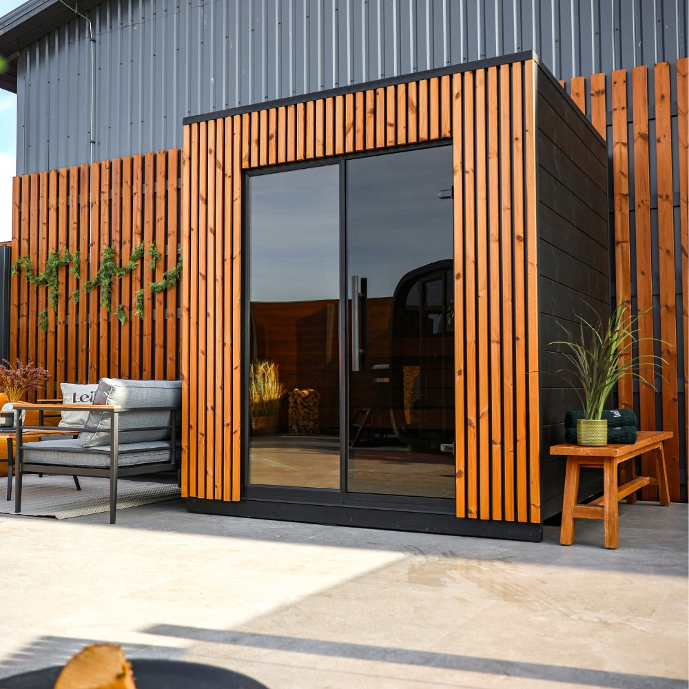 Leil Saunas Viva 210 3-Person Outdoor Sauna