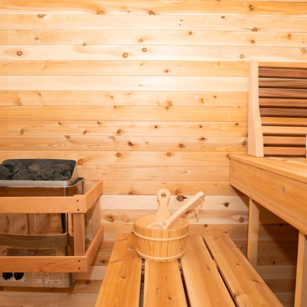 Dundalk CT Luna 4 Person Barrel Sauna-Sauna-Dundalk Leisurecraft-Nordica Sauna