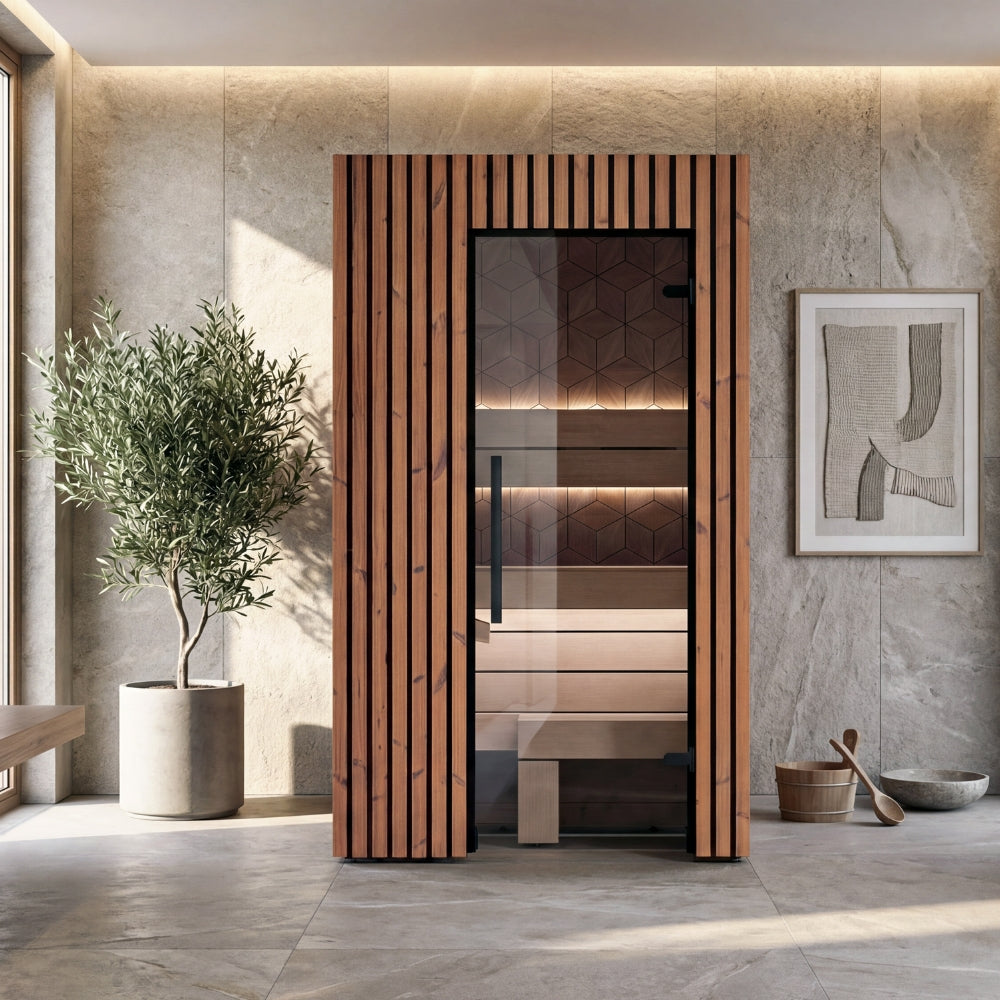 Leil Saunas Como 1-120 1-Person Indoor Sauna