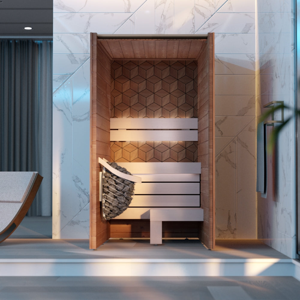 Leil Saunas Como 1-120 1-Person Indoor Sauna