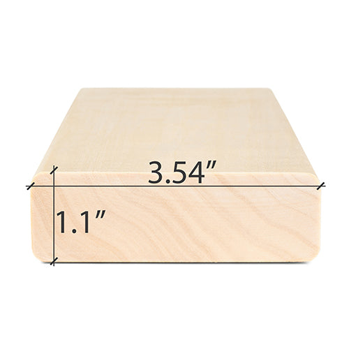 
Aspen Sauna Wood S4SEE SHP Bench Material 2x4" | WOOD641