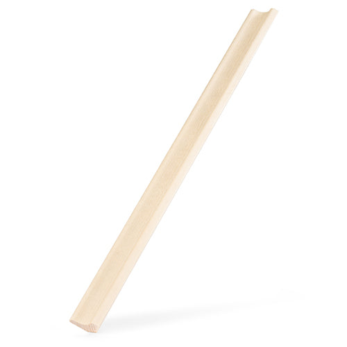 
Aspen Sauna Wood SI Inside Corner Trim 1x2" | WOOD675
