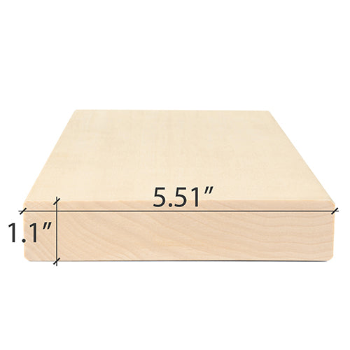 
Aspen Sauna Wood S4SEE SHP Bench Material 2x6" | WOOD639