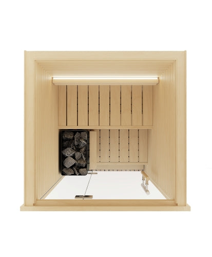 
Auroom Cala Glass Mini Sauna (Aspen)