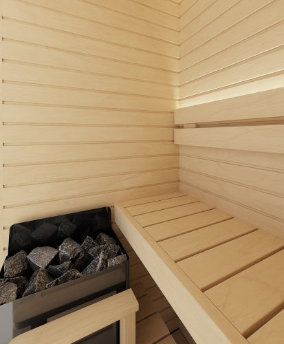 
Auroom Cala Glass Mini Sauna (Aspen)
