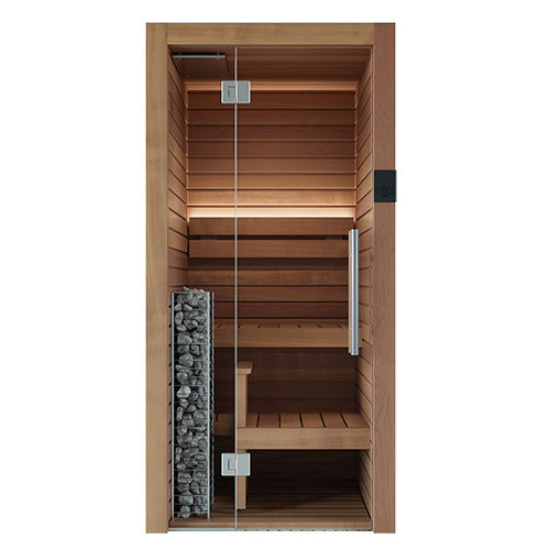 
Auroom Cala Glass Mini Sauna (Thermo-Aspen)
