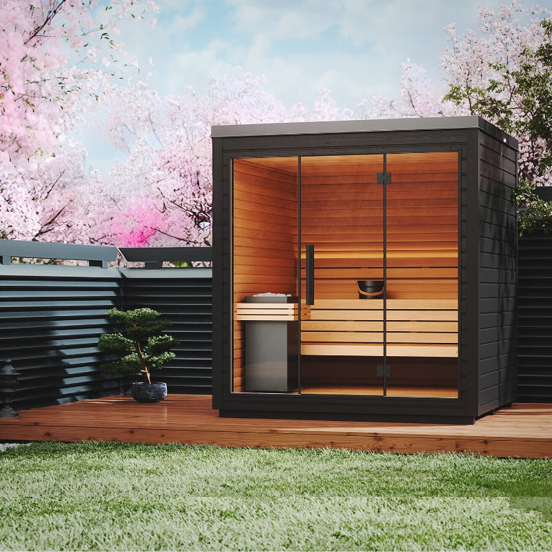 Auroom Mira L Outdoor Cabin Sauna Kit