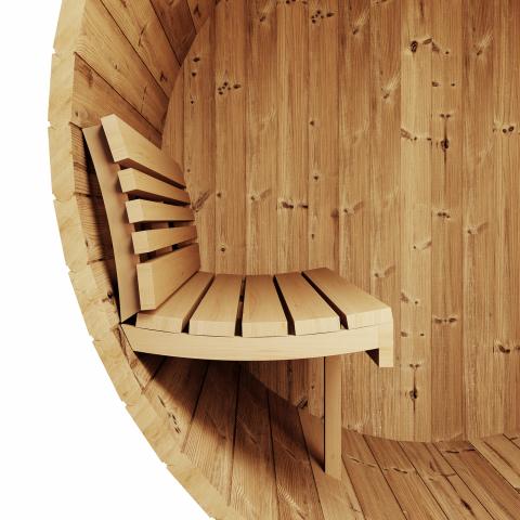 SaunaLife Model E6 Sauna Barrel | ERGO Series-Sauna-SaunaLife-Nordica Sauna