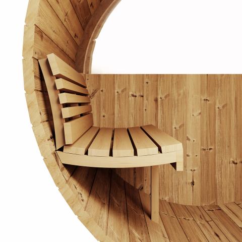 SaunaLife Model E7 Sauna Barrel | ERGO Series-Sauna-SaunaLife-Nordica Sauna